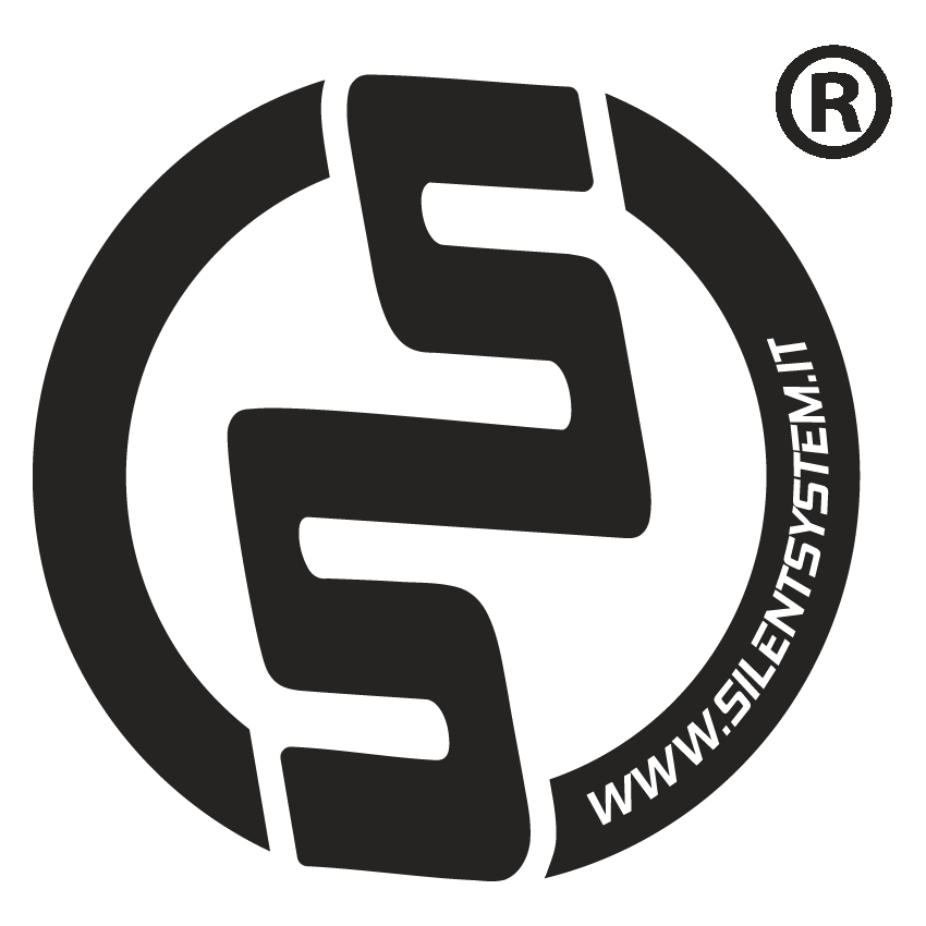 Logo Silentsystem Round Black